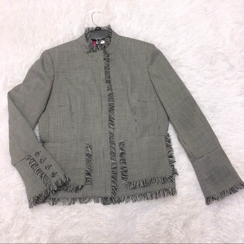 ⭐️Sale ⭐️ Harve Benard Herringbone Jacket size 12 🧥Sale 💰